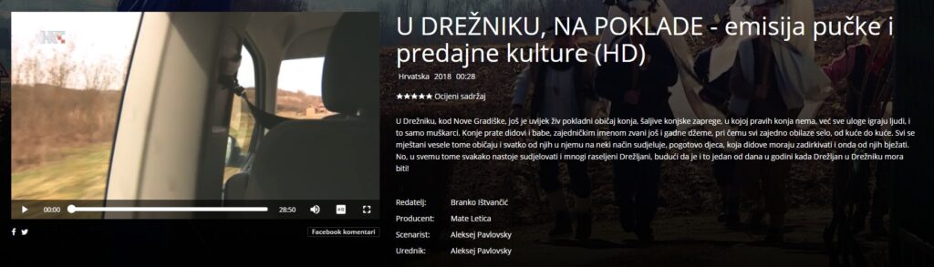 poklade-dreznik-link-video