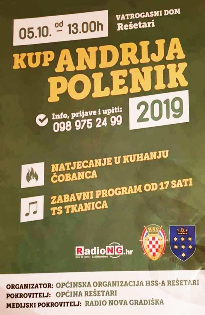Plakat KUP Andrija Polenik