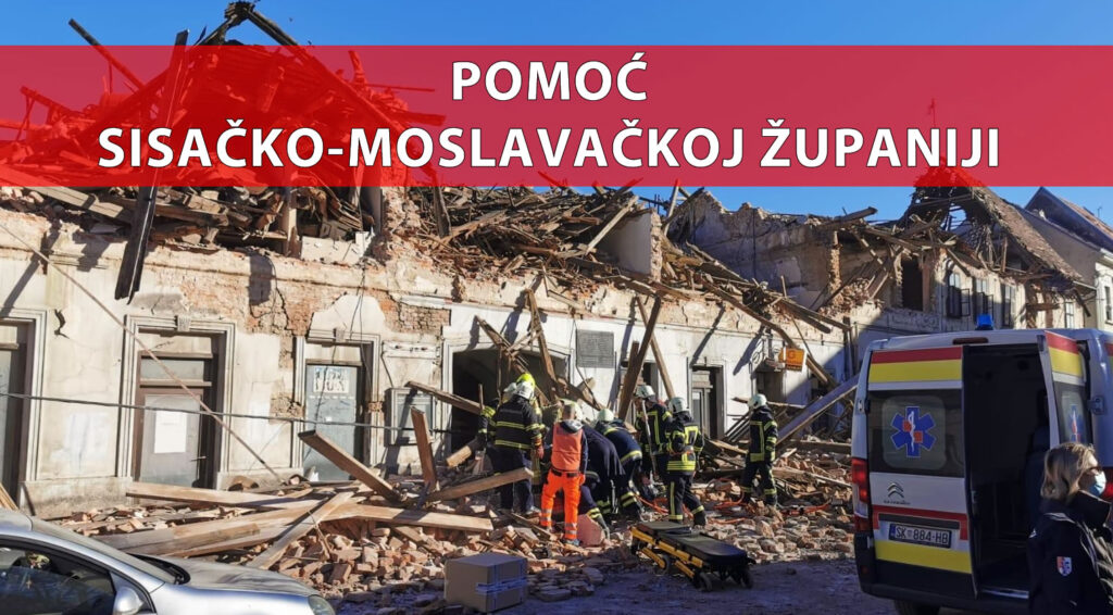 pomoc potres